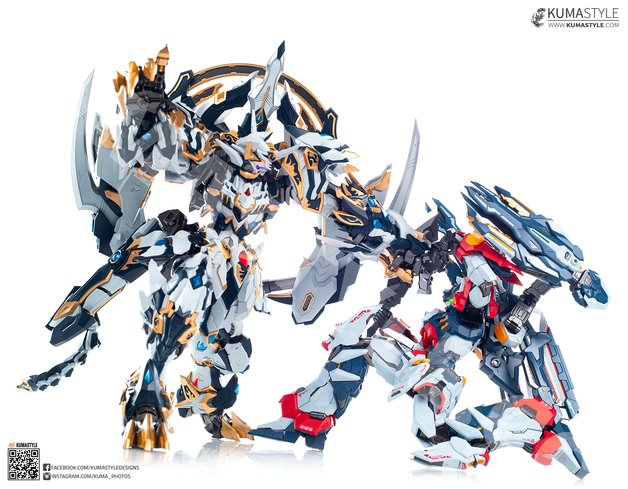 Kuma - Zen of Collectible CD-02 White Tiger x CD-TG-01 Tian Wei Hi