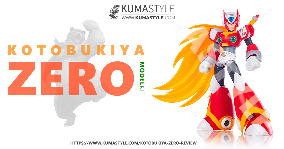 Review Kotobukiya Zero Model (From Mega Man X) Model Kit Kuma Style